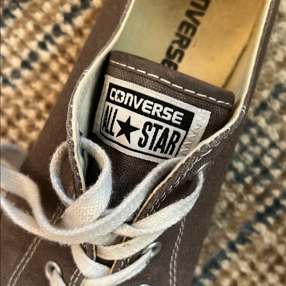 Converse Classic Gray Sneakers with White Accents - Picture 5 of 6